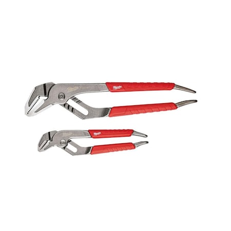 Milwaukee Tool Milwaukee® 6 in. and 10 in. Straight Jaw Comfort Grip Pliers Set, REAM & PUNCH Handles 48-22-6330